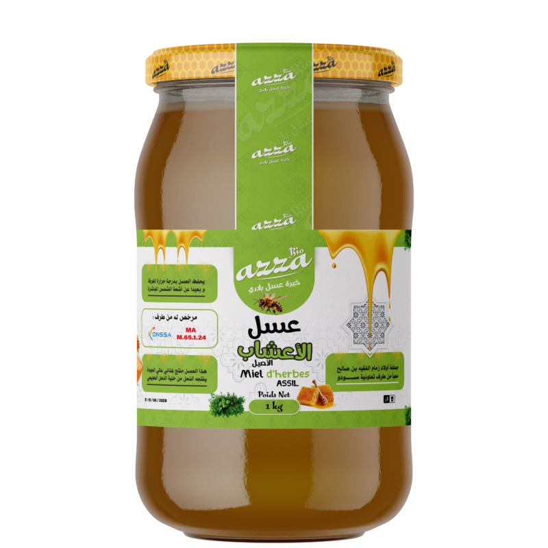 Miel d’Herbes El Assil-عسل الأعشاب الأصيل Azzabio