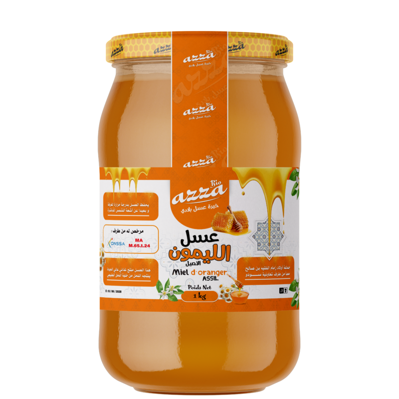 Miel d’oranger El Assil - عسل الليمون الأصيل Azzabio